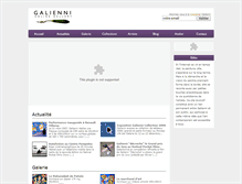 Tablet Screenshot of galienni.com